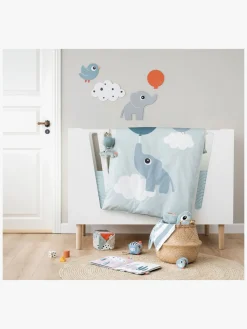 Done By Deer Elphee Sengesæt 100 x 140, Blå