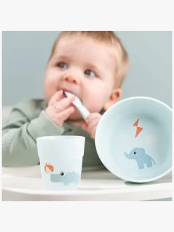 Done By Deer Foodie Madsæt Playground, Blue