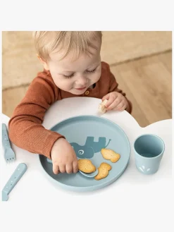 Done By Deer Foodie Tallerken Elphee, Blå