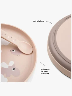 Done By Deer Foodie Tallerken Happy Clouds, Pink