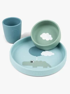 Done By Deer Happy Clouds Børneservicer, Blå