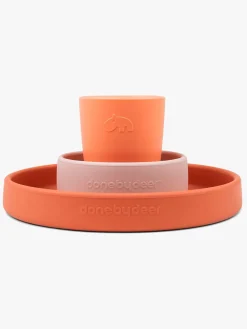 Done By Deer Happy Clouds Børneservicer, Papaya