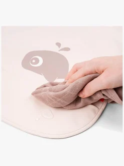 Done By Deer  Langærmet Hagesmæk med Lomme Wally, Blue