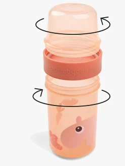 Done By Deer Ozzo To Go Two-Way Snackbeholder, Papaya