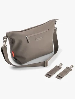 Done By Deer Pusletaske med Barnevognskroge, Taupe