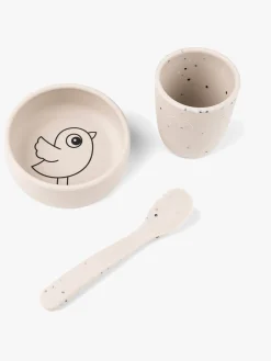 Done By Deer Silikone Madsæt, Sand