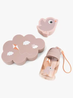 Done By Deer Snacks- Og Madkasser med Sugerørskop, Powder