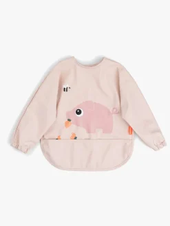 Done By Deer Tiny Farm  Langærmet Hagesmæk med Lomme, Powder