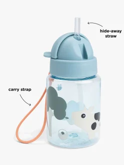 Done By Deer Tiny Farm Sugerørskop, Blue