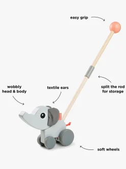 Done By Deer Træklegetøj Elphee, Grå