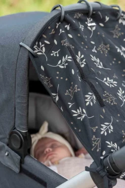 Dooky Universal Solkaleche, Romantic Leaves Black