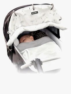 Dooky Universalt Sol- & Regnslag Dandelion, Hvid