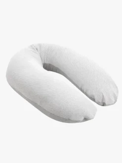 Doomoo  Amme- & Graviditetspude Buddy Stribet, Lysegrå