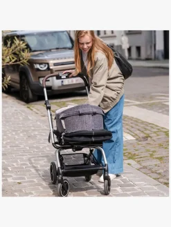 Doomoo Babynest/lift 3-i-1, Grå