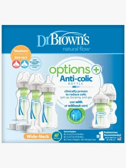 Dr. Brown's Options+ Bred Hals Startsæt Nyfødt