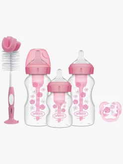 Dr. Brown's Wide Neck Options+ Gavesæt, Pink