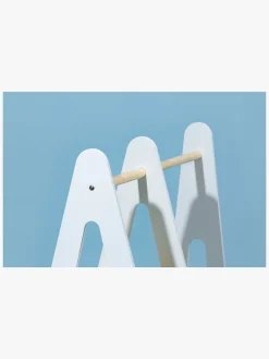 Duck Woodworks Knagerække med Hylder, Hvid