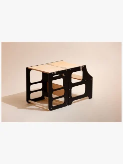 Duck Woodworks Sammenklappeligt Læringstårn, Sort