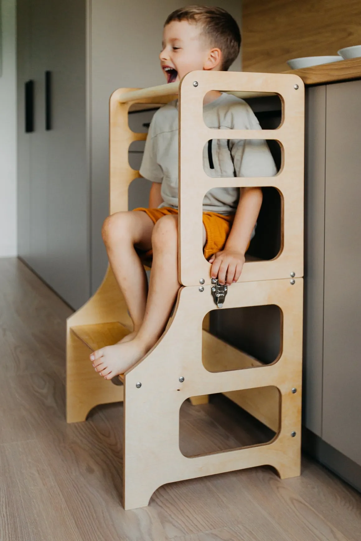 Duck Woodworks Sammenklappeligt Læringstårn, Natur