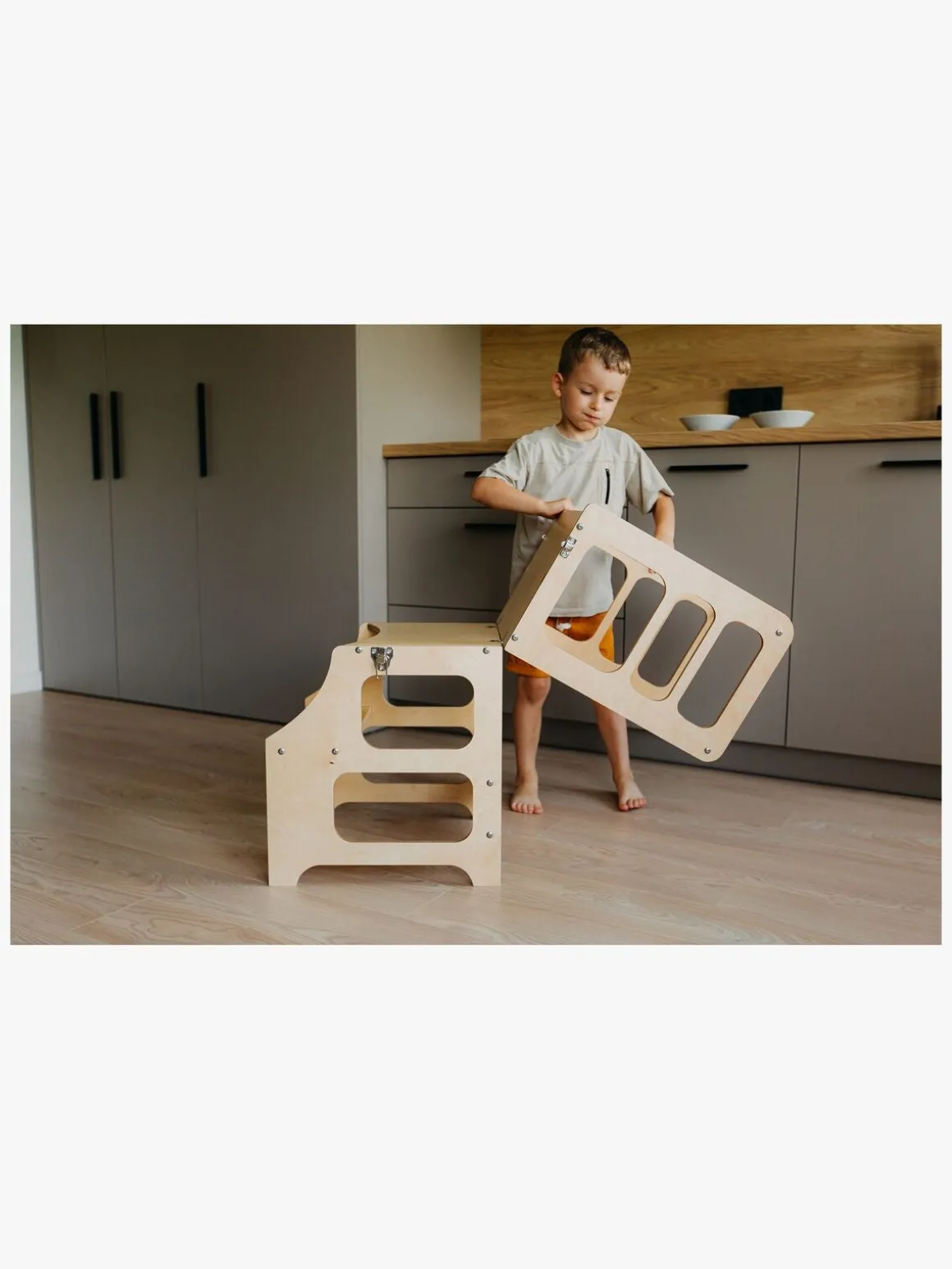 Duck Woodworks Sammenklappeligt Læringstårn, Natur