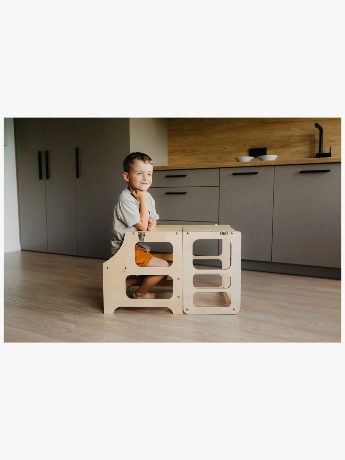 Duck Woodworks Sammenklappeligt Læringstårn, Natur