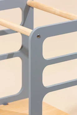 Duck Woodworks Sammenklappeligt Læringstårn, Grå