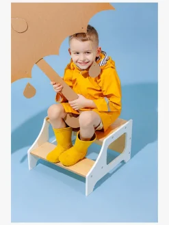 Duck Woodworks Skammel, Hvid