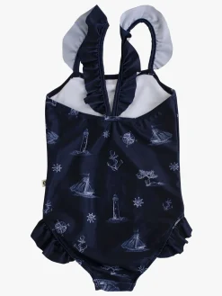 Ebbe Badedragt, Mønstret/Blå