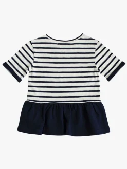 Ebbe Benita T-Shirt, Offwhite/Dark Navy