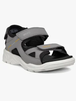 Ecco Biom Raft Sandaler, Steel/Black