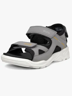 Ecco Biom Raft Sandaler, Steel/Black