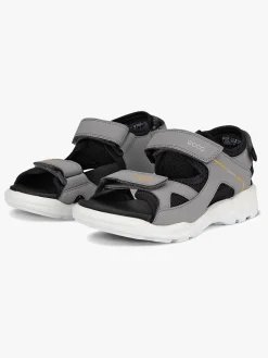 Ecco Biom Raft Sandaler, Steel/Black
