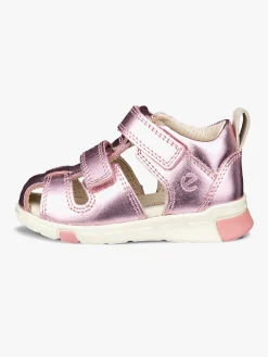 Ecco Mini Stride Sandaler, Old Rose Metallic