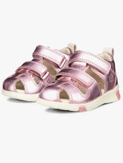 Ecco Mini Stride Sandaler, Old Rose Metallic