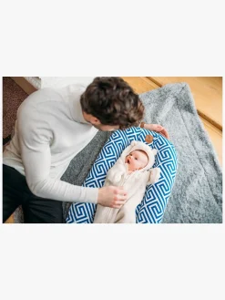 EcoViking Organic Babynest Cover Ancient Blue