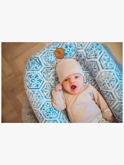 EcoViking Organic Babynest Cover Mediterranean Blue