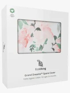 EcoViking Organic Babynest Cover Rose Garden