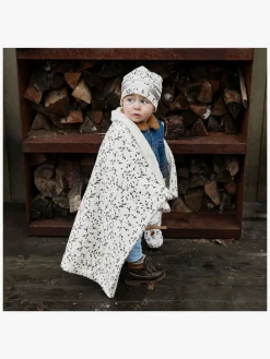 Elodie Pearl Velvet Tæppe 100x75, Dalmatian Dots