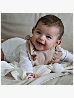 Elodie  Pointelle-strikket Tæppe 100x75, Creamy White