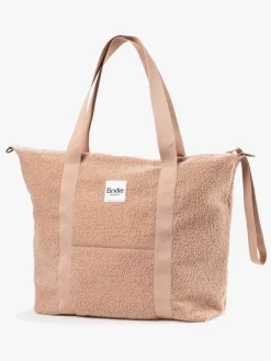 Elodie Soft Shell Pusletaske, Pink Bouclé