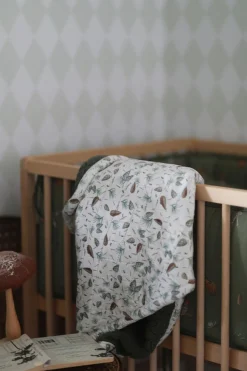 Elsa Beskow Tomtebobarnen Quiltet Tæppe, Grøn