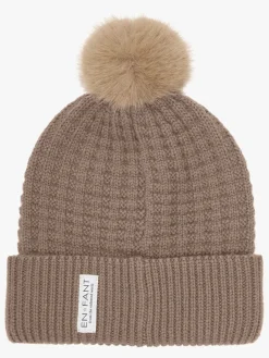 EN FANT Hue Uldblanding med Kunstpels, Fungi