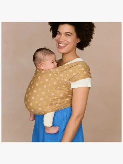 Ergobaby Aura Wrap Knit Strækvikle, Camel Harvest