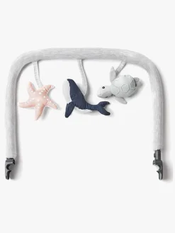 Ergobaby Evolve 3-in-1 Skråstol inkl. legetøjsbøjle, Charcoal Grey