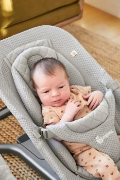 Ergobaby Evolve 3-in-1 Skråstol Mesh, Light Grey