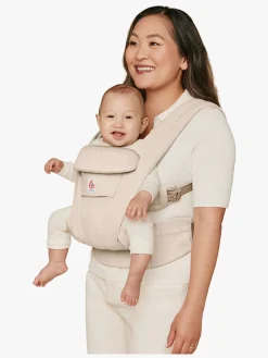 Ergobaby Omni Deluxe Bæresele Cotton, Natural Beige
