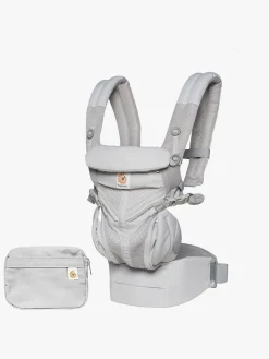 Ergobaby Omni 360 Cool Air Bæresele inkl. Regnslag, Grå