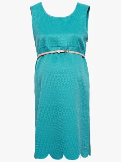 ESPRIT Jacquard Kjole, Evergreen