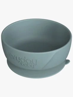 Everyday Baby Skål Silikone, Grøn
