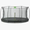 EXIT Silhouette InGround Trampolin med Sikkerhedsnet 427 cm